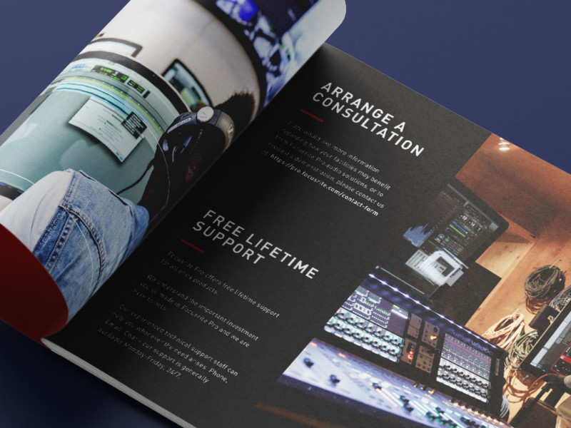 Printed material is a vital part of the Sales teams arsenal when meeting potential clients. Here we have a dedicated brochure for the Education market. 
