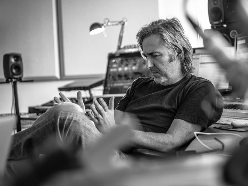 More focus was put on the user of these higher end audio solutions and better quality images lead that drive. In this example we see Neil Davidage from Massive Attack, in his studio discussing the processes he uses. Photo by Simon Peacock.